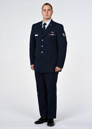 USAF full-length official photo example