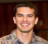 Larry K. Martin, a graduate student at the University of Hawaii-Manoa , has been recognized as the most outstanding electrical engineering student in the nation. (USAF Photo)