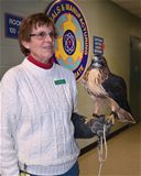 Director of Glen Helen Raptor Center Visits AFRL