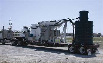 AFRL’s transportable waste-to-energy system