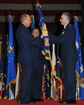 AFRL change of command ceremony