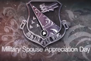 Military Spouse Appreciation Day video graphic