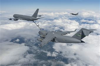 Pegasus refuels ...